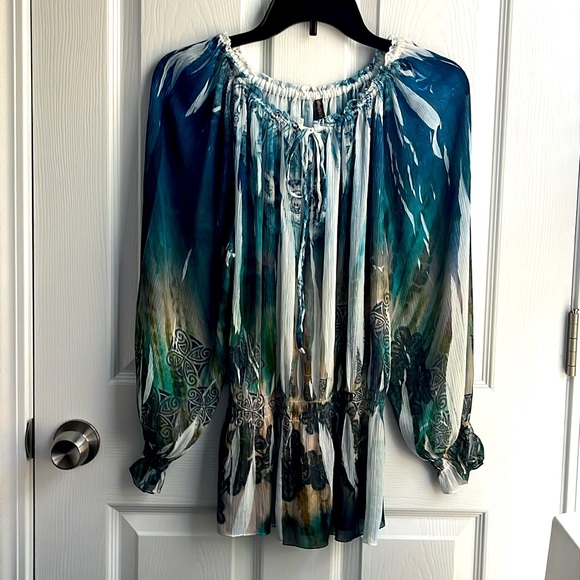 MUSHKA BY SIENNA ROSE COLORFUL BLOUSE - Picture 3 of 9